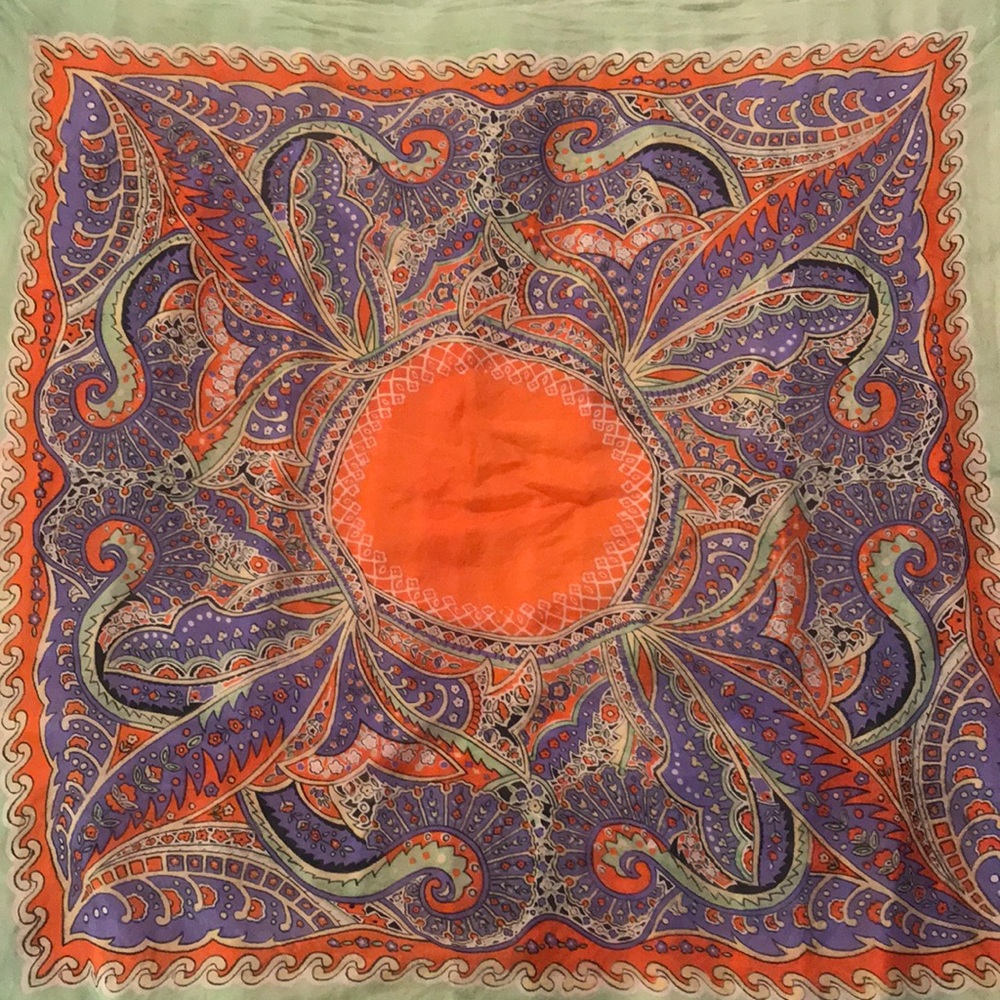 Vintage Silk Scarf
